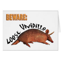 Loose Unidillo Greeting Card