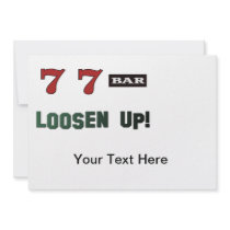 Loosen Up! Slots Invitations