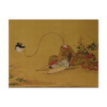 Loosing her head ~ Postcard