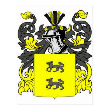 Lopez (Spanish) Coat of Arms Post Card