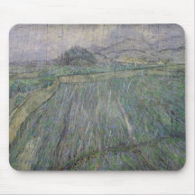 L'orage (huile sur la toile) tapis de souris