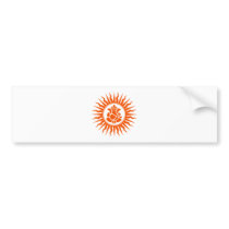 Lord Ganesha Sign Bumper Stickers