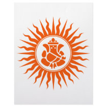 Lord Ganesha Sign Letterhead Design