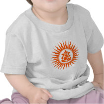 Lord Ganesha Sign Tshirts