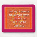 Lord help me remember mouse pads
