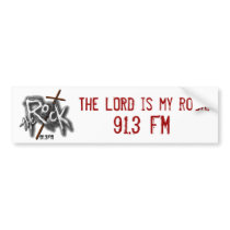 Lord is my Rock Bumper Sticker