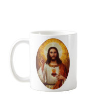 Lord Jesus Christ and the Sacred Heart Mug