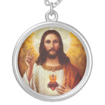 Lord Jesus Christ and the Sacred Heart Custom Jewelry
