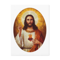 Lord Jesus Christ and the Sacred Heart Postcards