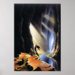 Lord of the Caverns Dragon Poster