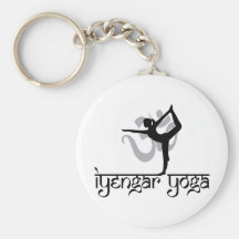 Lord of The Dance Pose Iyengar Yoga Keychain