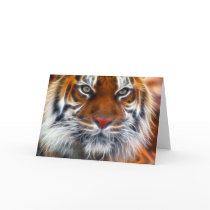 Lord of the Indian Jungles, The Royal Bengal Tiger Greeting Cards