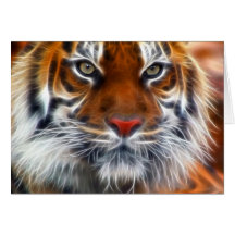 Lord of the Indian Jungles, The Royal Bengal Tiger Greeting Cards