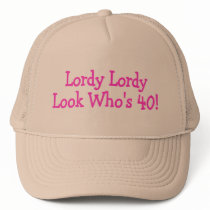 Lordy Lordy Look Whos 40 Pink