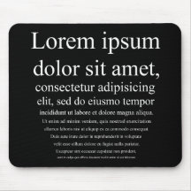 Lorem Ipsum Mousepads