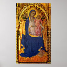 Lorenzo Monaco - Madonna Poster