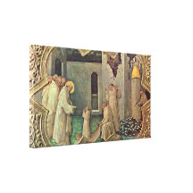 Lorenzo Monaco - StBenedict Stretched Canvas Print