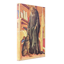 Lorenzo Monaco - StJerome in his study Gallery Wrapped Canvas