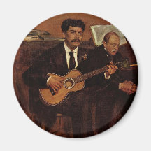 Lorenzo Pagans - Edgar Degas Refrigerator Magnet