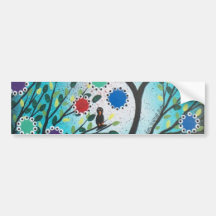 Lori Everett_ Day Of The Dead_Mexican_Skulls_DOD Bumper Sticker