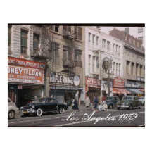 Los Angeles 1952 Postcard