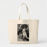 Los Angeles Bather, early 1900s Tote Bags