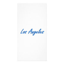 Los Angeles Blue and Gray Photo Cards