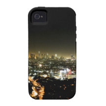 Los Angeles, CA Beautiful Nighttime iPhone 4 Case