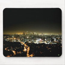 Los Angeles, CA Beautiful Nighttime Mouse Pads