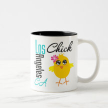 Los Angeles CA Chick-1 Mug