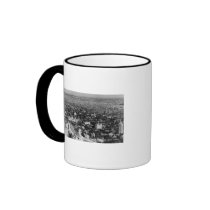 Los Angeles, CA View of Hollywood Hills Coffee Mugs