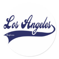 Los angeles California Stickers