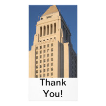 Los Angeles City Hall Photo Greeting Card