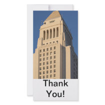 Los Angeles City Hall Photo Greeting Card
