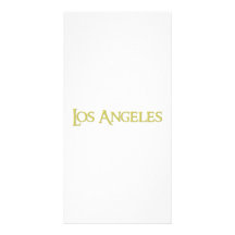 Los Angeles Custom Photo Card