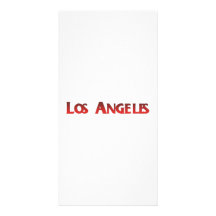 Los Angeles Customized Photo Card