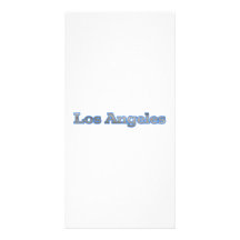 Los Angeles Customized Photo Card
