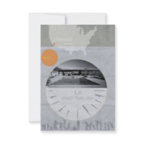 Los Angeles Design Poster Invitations