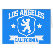 Los Angeles Heraldry Greeting Card