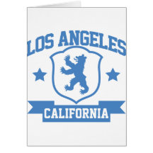 Los Angeles Heraldry Greeting Cards