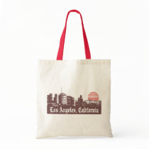Los Angeles Linesky Tote Bag