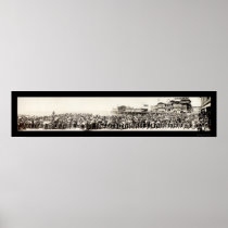 Los Angeles Motorcycle Club Photo 1911 Print