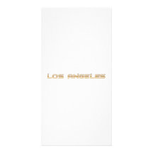 Los Angeles Personalized Photo Card