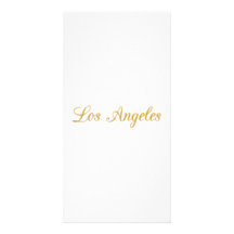 Los Angeles Personalized Photo Card