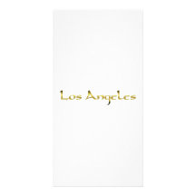 Los Angeles Photo Card Template