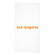 Los Angeles Photo Card Template