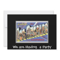 Los Angeles Private Party Invitation