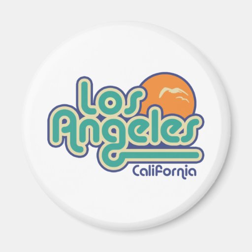 Los Angeles Refrigerator Magnet