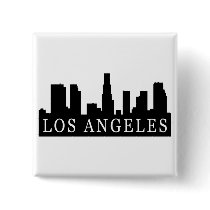 Los Angeles Skyline Pins