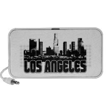 Los Angeles Skyline iPod Speakers